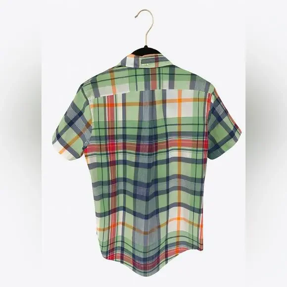 Ralph Lauren Custom Fit Short Sleeve Madras Plaid Shirt – Size S – New with Tags - Picture 6 of 6